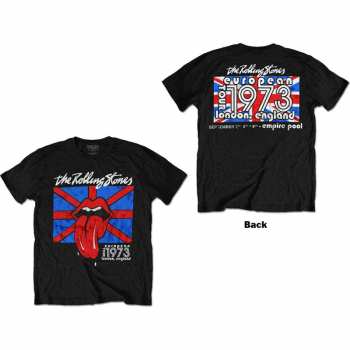 Merch The Rolling Stones: Tričko London European '73 S