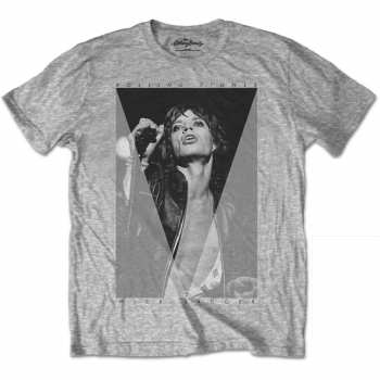Merch The Rolling Stones: Póló Mick Triangle