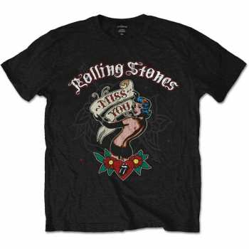 Merch The Rolling Stones: Póló Miss You 