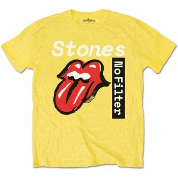 Merch The Rolling Stones: Póló No Filter Text 