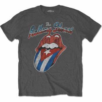 Merch The Rolling Stones: Póló Rocks Off Cuba 