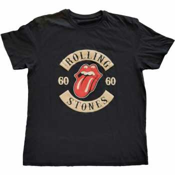 Merch The Rolling Stones: Póló Sixty Biker Tongue