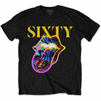 Merch The Rolling Stones: Póló Sixty Cyberdelic Tongue