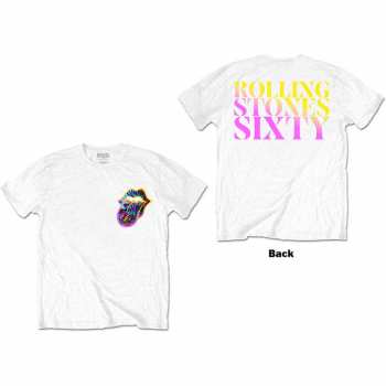 Merch The Rolling Stones: Tričko Sixty Gradient Text S