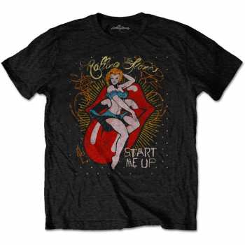 Merch The Rolling Stones: Póló Start Me Up 