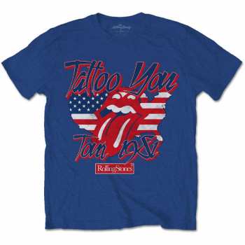 Merch The Rolling Stones: Póló Tattoo You Americana