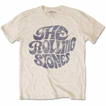 Merch The Rolling Stones: Póló Vintage 1970s Logo The Rolling Stones 