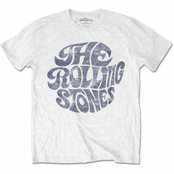 Merch The Rolling Stones: Póló Vintage 70s Logo The Rolling Stones 