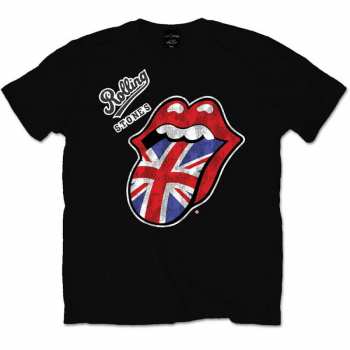 Merch The Rolling Stones: Póló Vintage British Tongue 