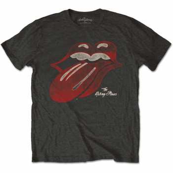 Merch The Rolling Stones: Póló Vintage Tongue Logo The Rolling Stones 