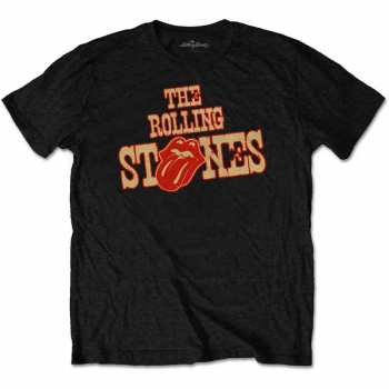 Merch The Rolling Stones: Póló Wild West Logo The Rolling Stones 