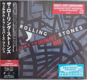 2CD The Rolling Stones: Welcome To Shepherd's Bush