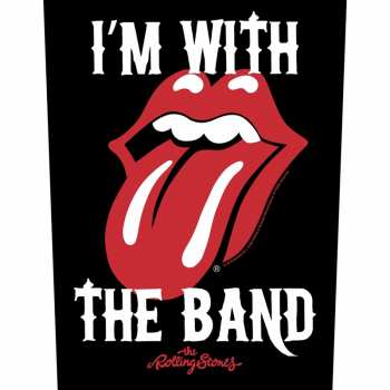 Merch The Rolling Stones: Hátfelvarró I'm With The Band 