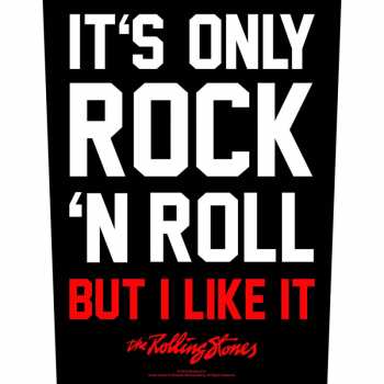 Merch The Rolling Stones: Hátfelvarró It's Only Rock N' Roll