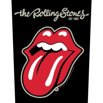 Merch The Rolling Stones: Hátfelvarró Plastered Tongue 