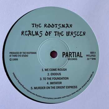 LP The Rootsman: Realms Of The Unseen