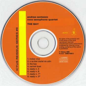 CD Andrea Centazzo: The Bay
