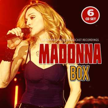 6CD/Dobozkészlet Madonna: Box - Legendary Radio Broadcast Recordings