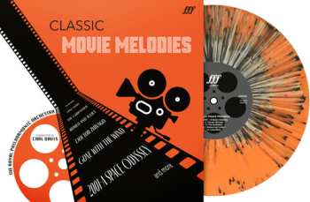 LP The Royal Philharmonic Orchestra: Classic Movie Melodies - Orange Splatter Vinyl