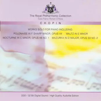 Frédéric Chopin: Chopin. Works Solo For Piano Including: Polonaise in F Sharp Minor, Opus 44, Waltz in E Minor, Nocturne in C Minor, Opus 48 No. 1, Mazurka in D Major, Opus 33 No. 2.