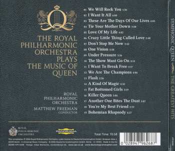 CD The Royal Philharmonic Orchestra: Symphonic Queen - The Greatest Hits