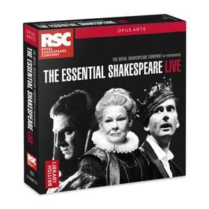 4CD/Dobozkészlet Royal Shakespeare Company: The Essential Shakespeare Live