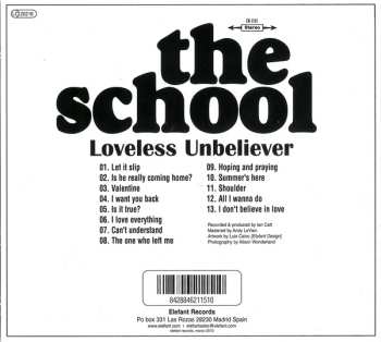 CD The School: Loveless Unbeliever