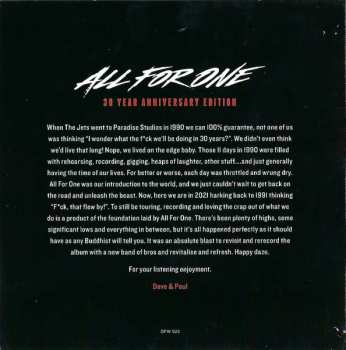 CD The Screaming Jets: All For One (30 Year Anniversary Edition)