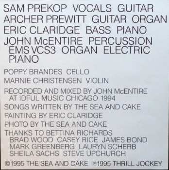 2LP The Sea And Cake: Nassau LTD | CLR