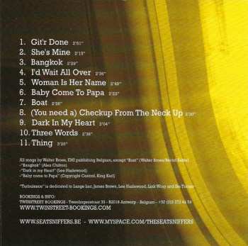 CD The Seatsniffers: Turbulence