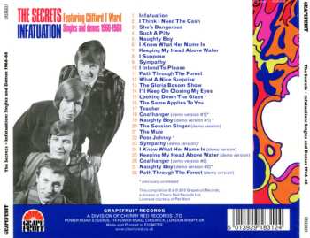 CD The Secrets: Infatuation: Singles And Demos 1966-1968