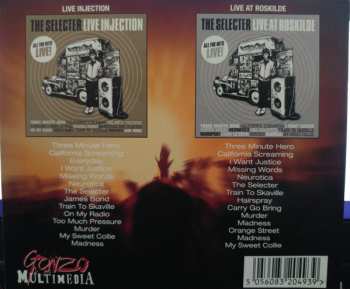 2CD The Selecter: Legendary Gigs Vol 1 (Live Injection/Live At Roskilde)