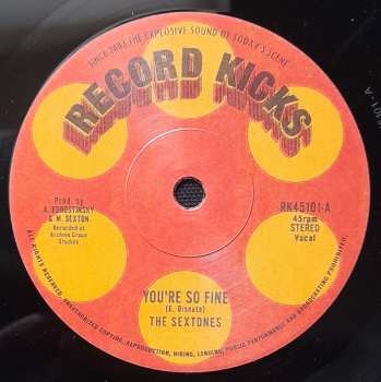 Album The Sextones: You're So Fine