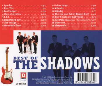 CD The Shadows: Best Of The Shadows