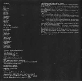 CD The Sisters Of Mercy: Floodland