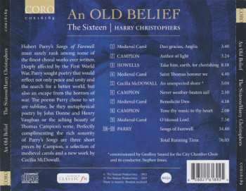 CD The Sixteen: An Old Belief