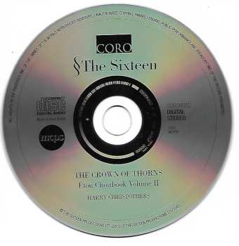 CD The Sixteen: The Crown Of Thorns : Eton Choirbook Volume II 