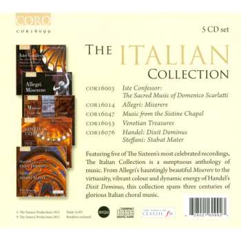 5CD/Dobozkészlet The Sixteen: The Italian Collection