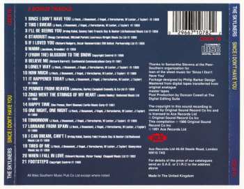 CD The Skyliners: Since I Don't Have You
