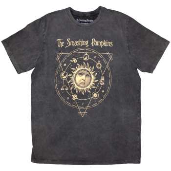 Merch The Smashing Pumpkins: Stone Wash Póló Celestial Sun
