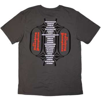 Merch The Smashing Pumpkins: The Smashing Pumpkins Unisex T-shirt: Billy (charcoal Grey) (back Print) (small) S