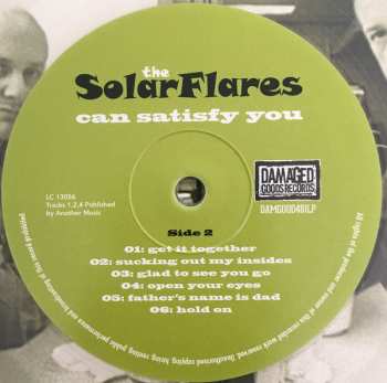 LP The Solarflares: Can Satisfy You CLR