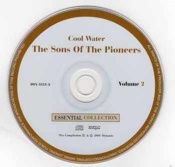 3CD The Sons Of The Pioneers: Cool Water