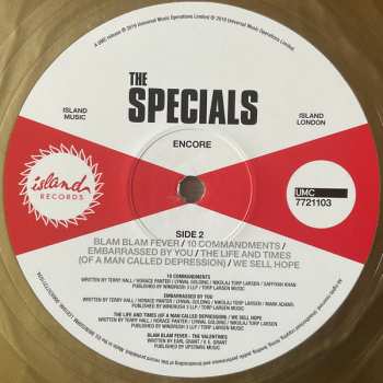 LP The Specials: Encore CLR | LTD