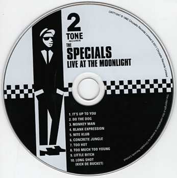 CD The Specials: Live At The Moonlight Club DIGI