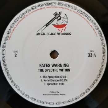 LP Fates Warning: The Spectre Within