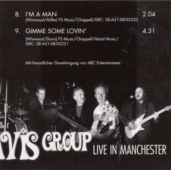CD The Spencer Davis Group: Live In Manchester