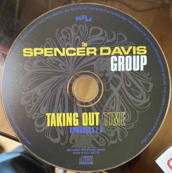 3CD/Dobozkészlet The Spencer Davis Group: Taking Out Time: (Complete Recordings 1967-1969)