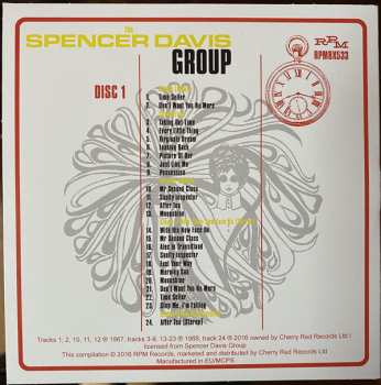 3CD/Dobozkészlet The Spencer Davis Group: Taking Out Time: (Complete Recordings 1967-1969)