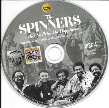 7CD/Dobozkészlet Spinners: Ain’t No Price On Happiness - The Thom Bell Studio Recordings (1972-1979)